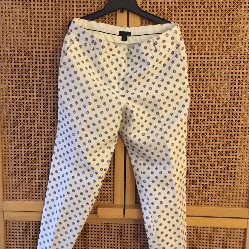 J Crew patterned pants